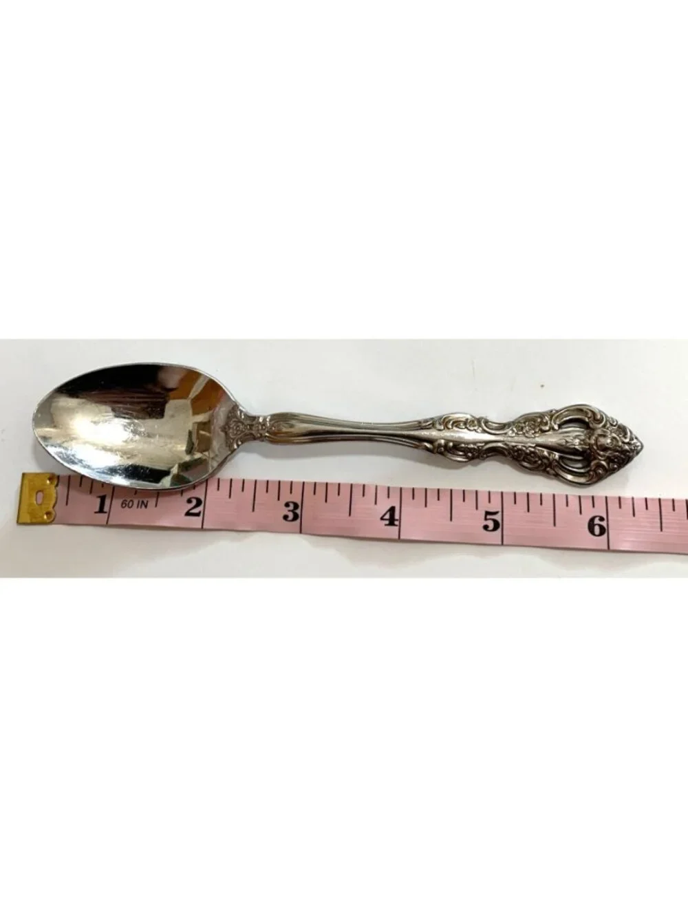 Oneida Michelangelo Cube Teaspoons Set Of 8 Vintage Flatware 6